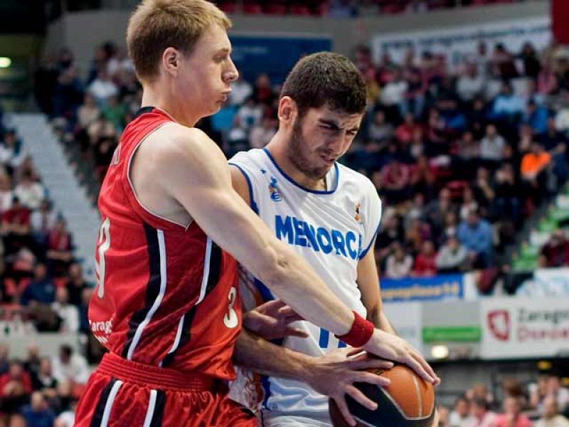 El CAI Zaragoza tiene casi asegurada la permanencia en la ACB después de superar con facilidad al colista, Menorca Bàsquet, al que se impuso por 76-65 en el Príncipe Felipe.