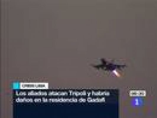 Telediario 1 - Telediario Matinal en 4' - 21/03/11