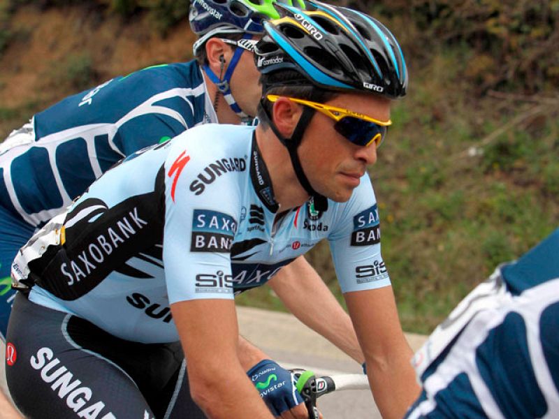 Contador, en la Volta