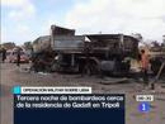 Telediario 1 - Telediario Matinal en 4' - 22/03/11