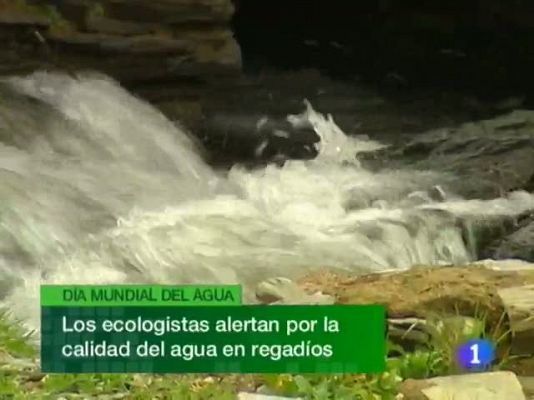 Noticias de Extremadura - La Comunidad de Extremadura en 2'- 22/03/11