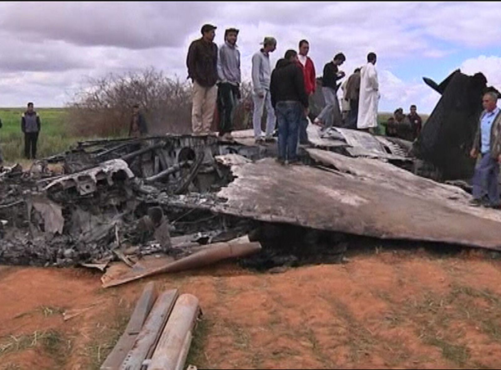 Tercer día de ataque aliado a Libia