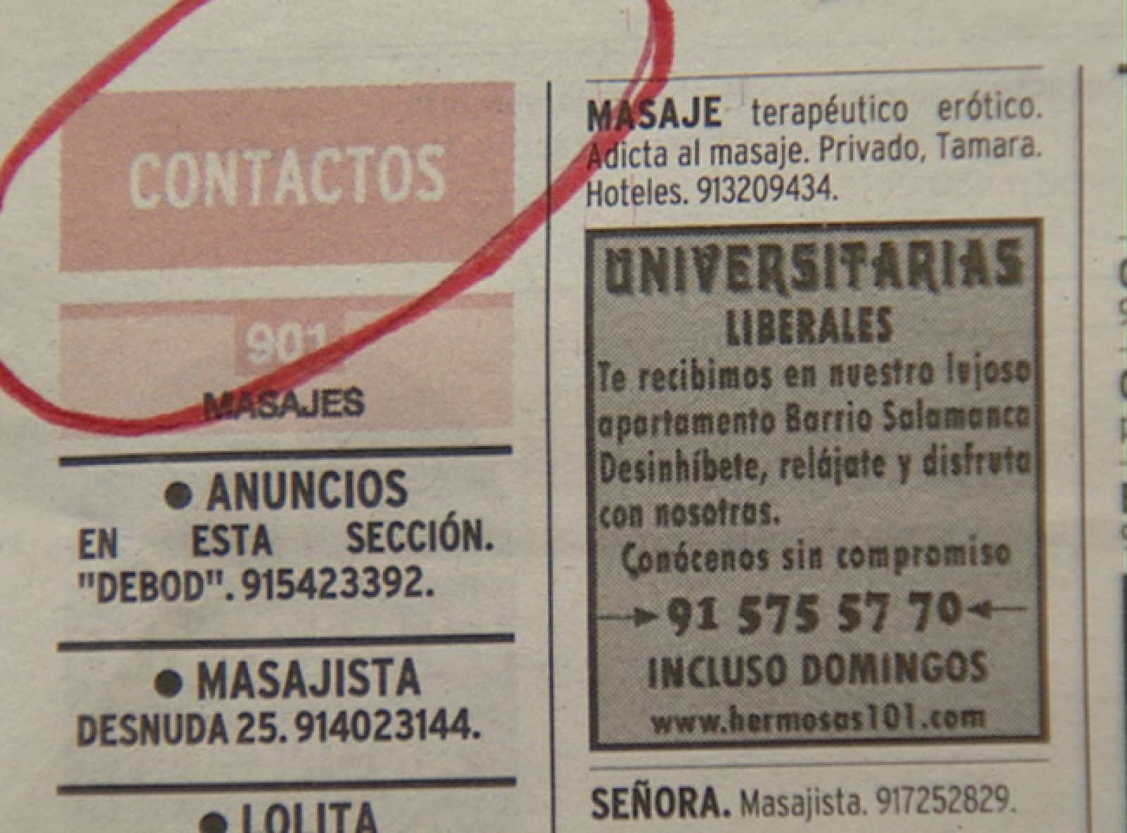 El Consejo de Estado respalda al Gobierno en su intención de prohibir los anuncios de prostitución