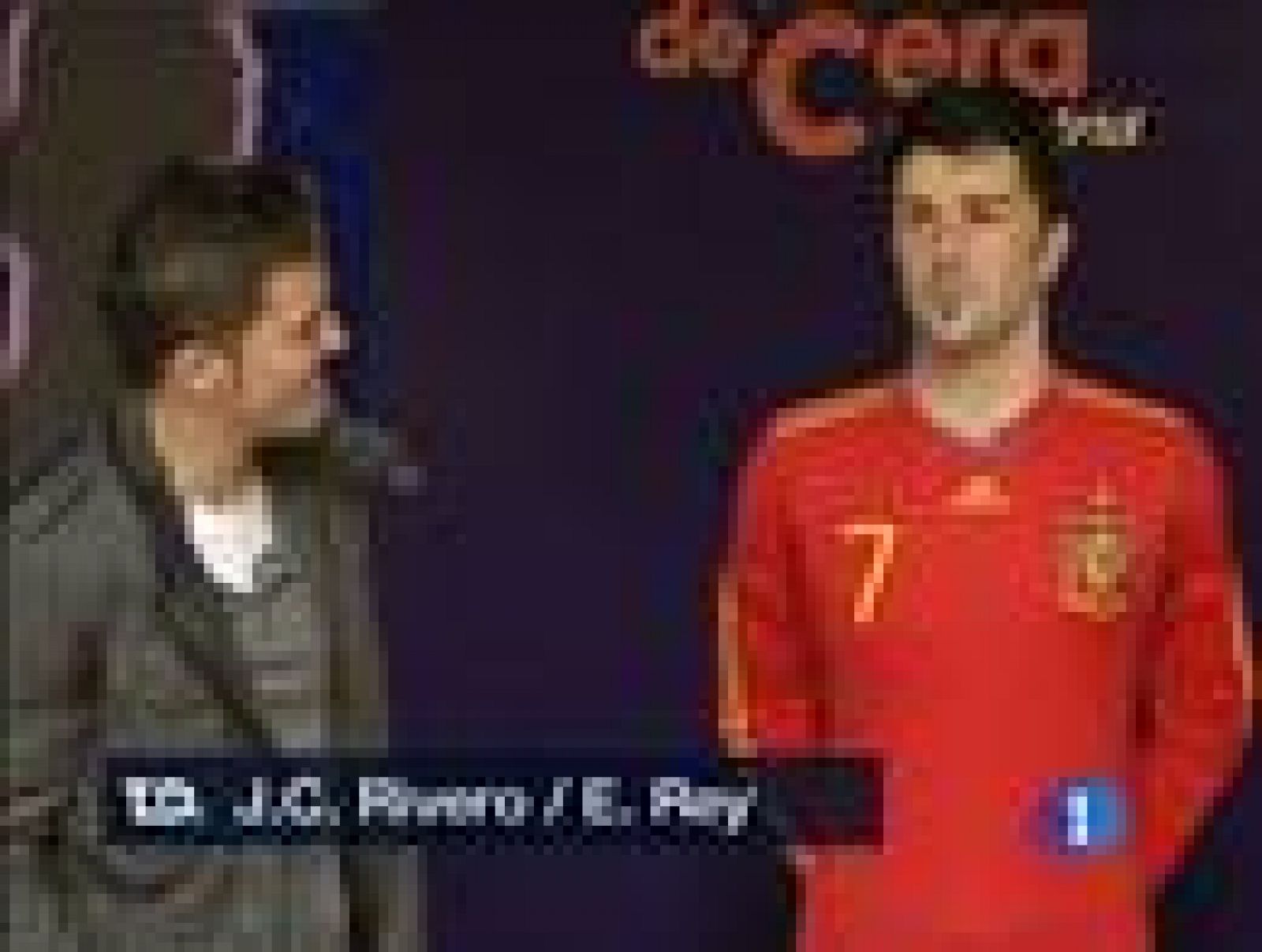 Telediario 1: Villa e Iniesta ya tienen su doble | RTVE Play
