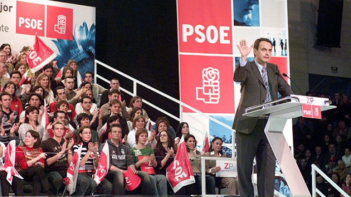 Zapatero gana en 2004