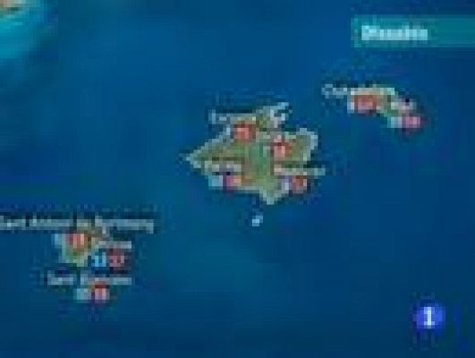 Informatiu Balear - El temps a les Illes Balears - 25/03/11