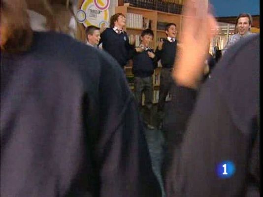 Telediario 1 - Dificultadas para hablar en público