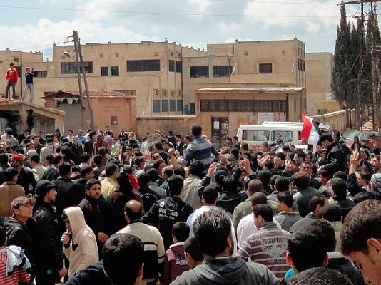  - Aumenta el número de ciudades sirias que registran protestas contra el gobierno