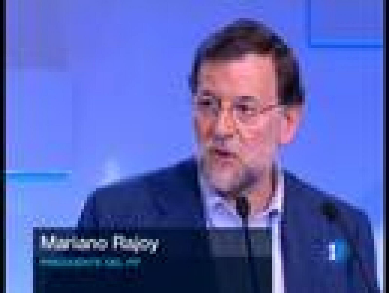 Rajoy dice que el nuevo plan de Zapatero "no sirve" 