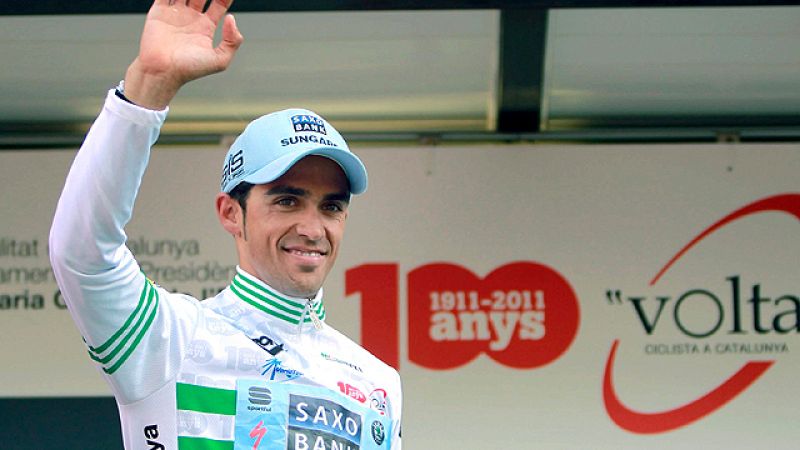 El ciclista de Saxo Bank Alberto Contador se ha impuesto en la Volta a Cataluña, tres días después de que la UCI recurriese su exculpación de dopaje.