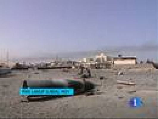 Telediario 1 - Rebeldes libios retoman la ofensiva