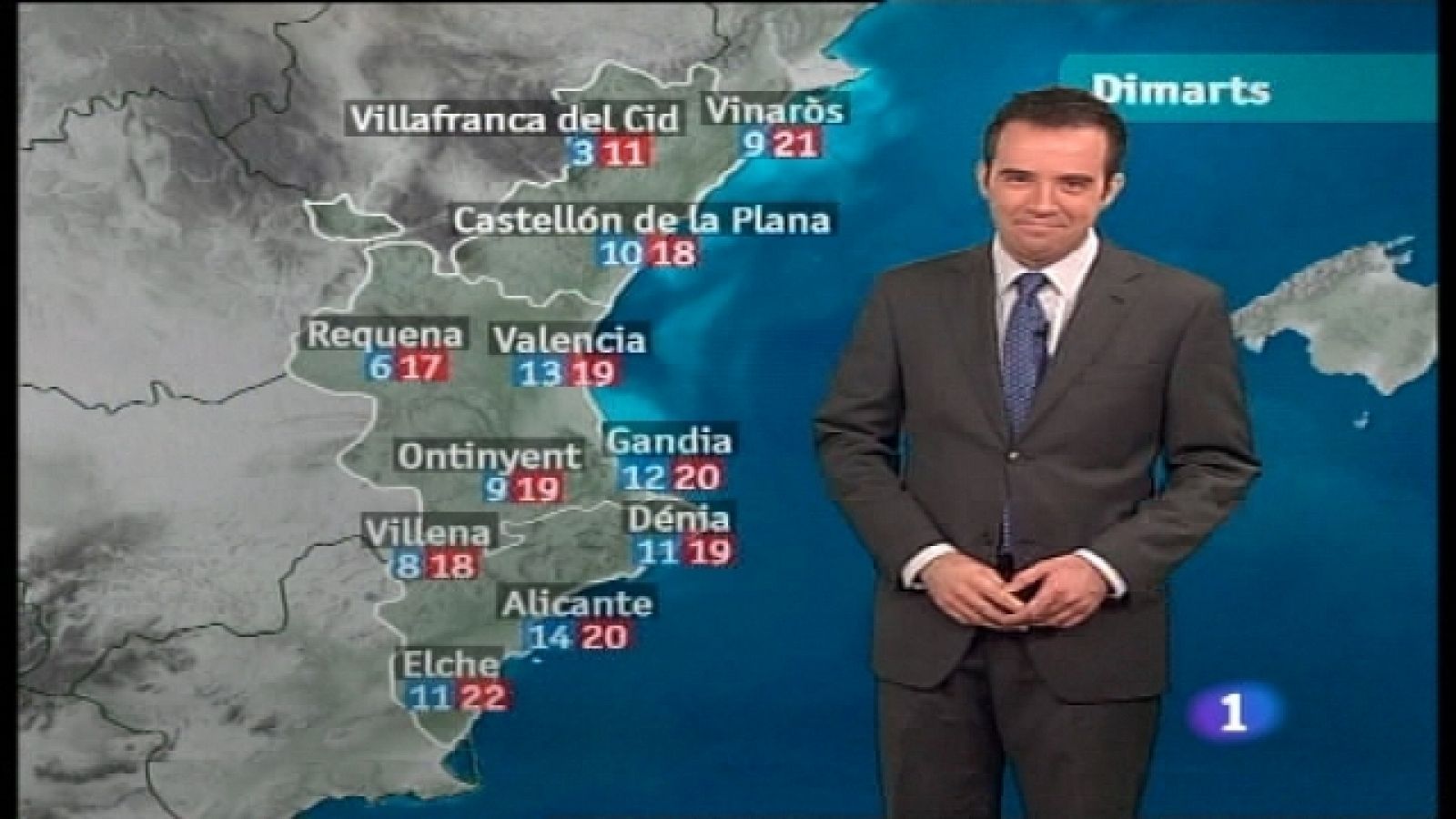 L'informatiu - Comunitat Valenciana: El tiempo en la Com. Valenciana  | RTVE Play