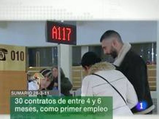 Informativo Telerioja - Telerioja en 2' - 28/03/11