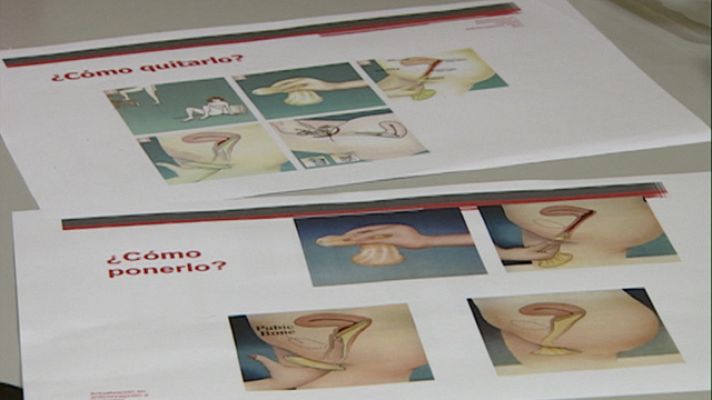 Telediario 1 - El preservativo femenino