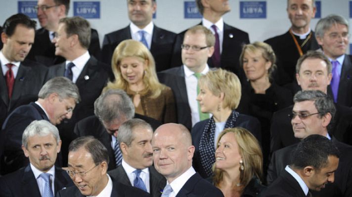 Telediario 1 - Los aliados, con Libia