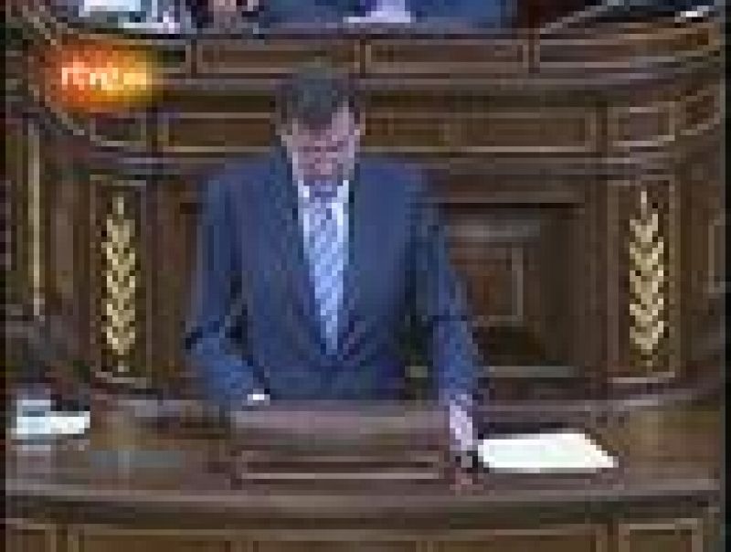 Rajoy critica la mala gestión de Zapatero