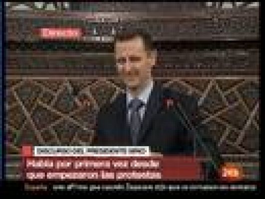  - El presidente sirio achaca las revueltas a una "gran conspiración"