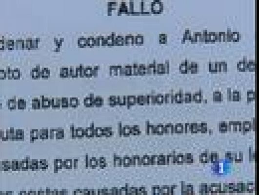 Telediario 1 - Sentencia por Álvaro Ussía