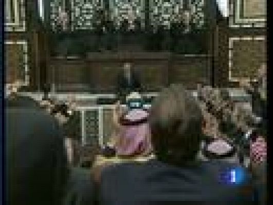 Telediario 1 - Asad culpa a los medios