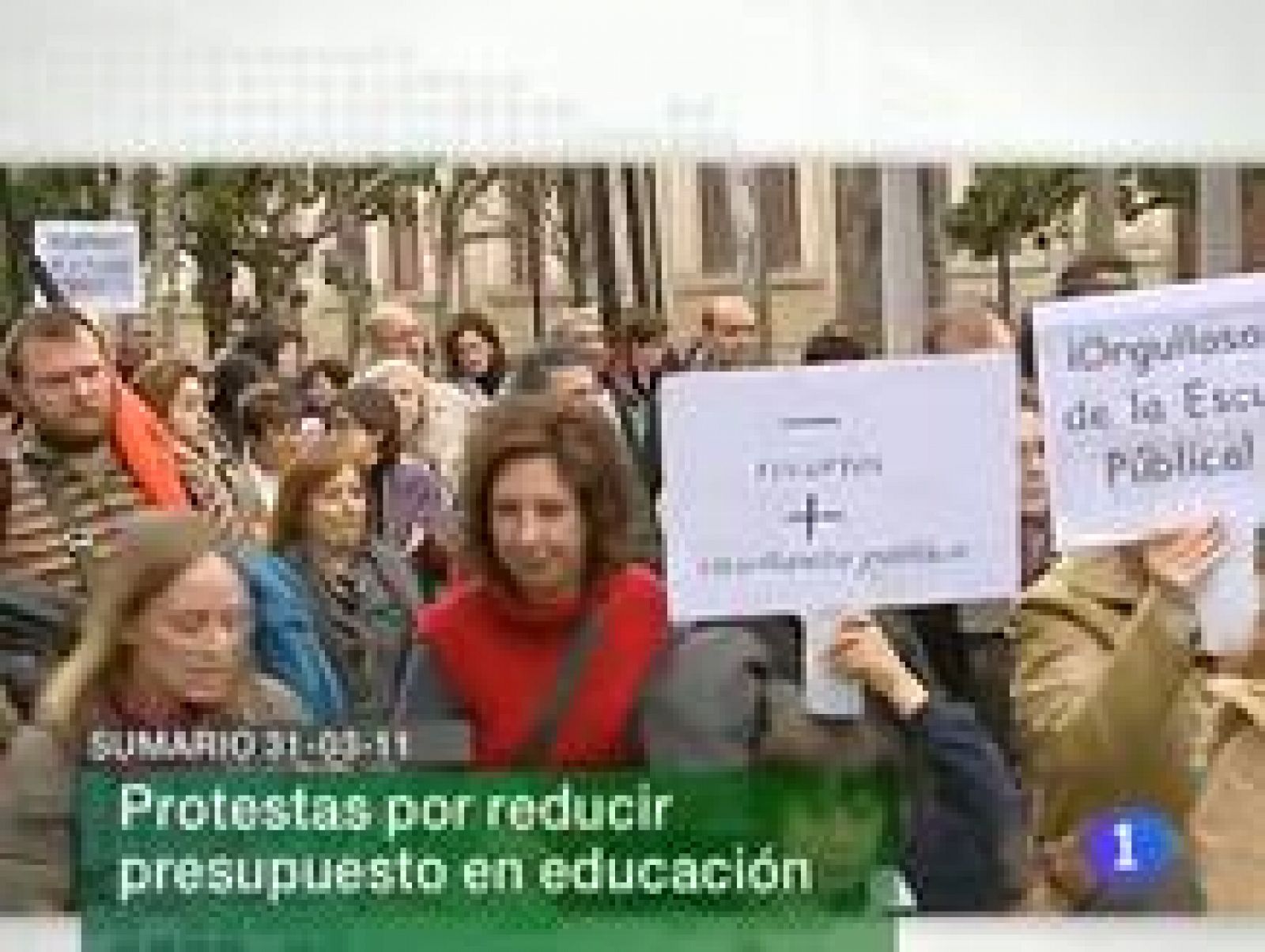 Informativo Telerioja - 31/03/11 | Ver