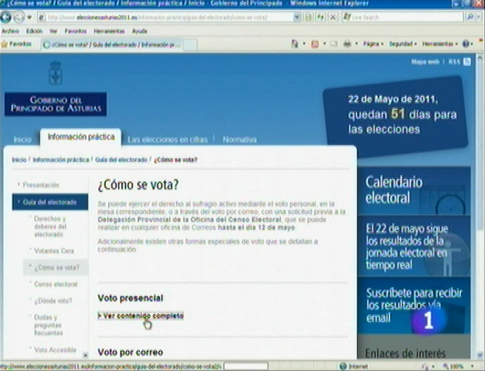 Panorama Regional en 2' - 01/04/2011 | Ver