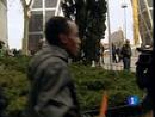 Telediario 1 - Sergio Sánchez carga contra Lissavetzky