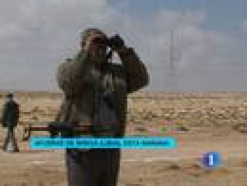  Los rebeldes en Libia reanudan su ofensiva en Brega y piden a los aliados retomar la ofensiva