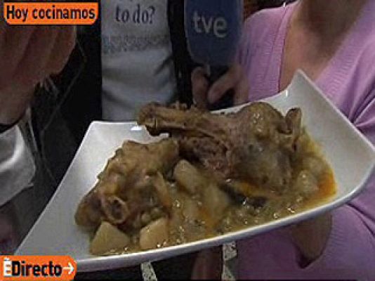 RTVE Cocina - Jarretes de ternasco con guarnición