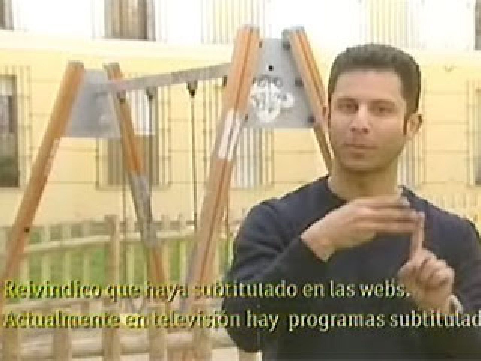 "Reivindico subtítulos para la web"