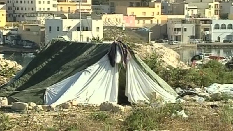 Lampedusa es sinónimo de una drama humano de enormes dimensiones