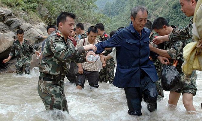  - Peligro de inundaciones en China