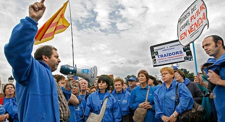 Cataluña acepta parar el trasvase