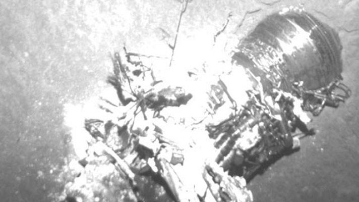 Telediario 1 - Primeras fotografías del Airbus francés que se estrelló en 2009 en el Atlántico