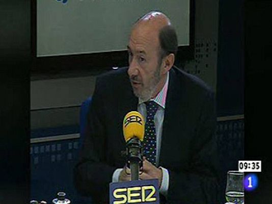  - Rubalcaba ve exagerado hablar de crisis de Gobierno en Andalucía
