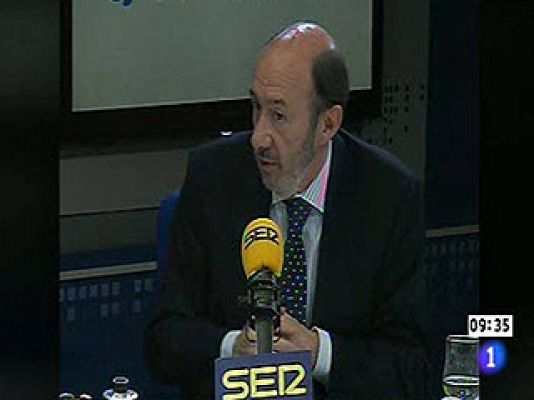 Rubalcaba ve exagerado hablar de crisis de Gobierno en Andalucía