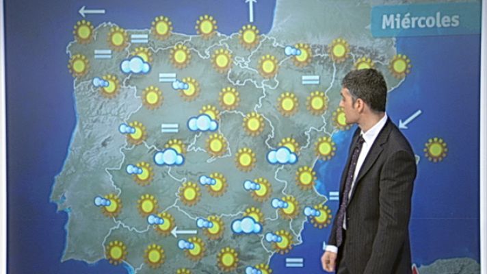 El tiempo - Temperaturas en ligero ascenso