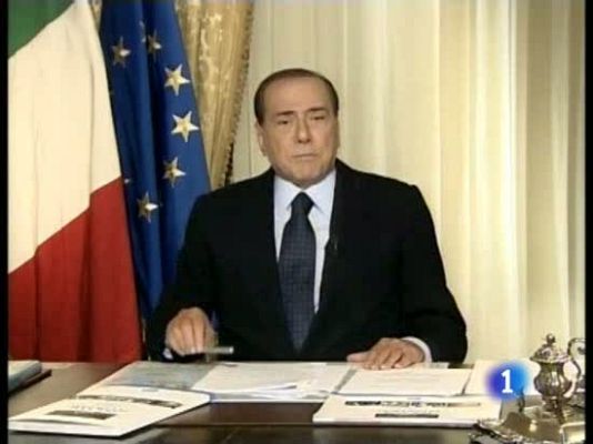 Telediario 1 - Berlusconi y la justicia