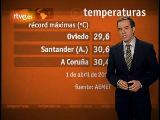 Temperaturas más altas