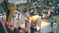 Funeral de Bob Marley en Jamaica 1981