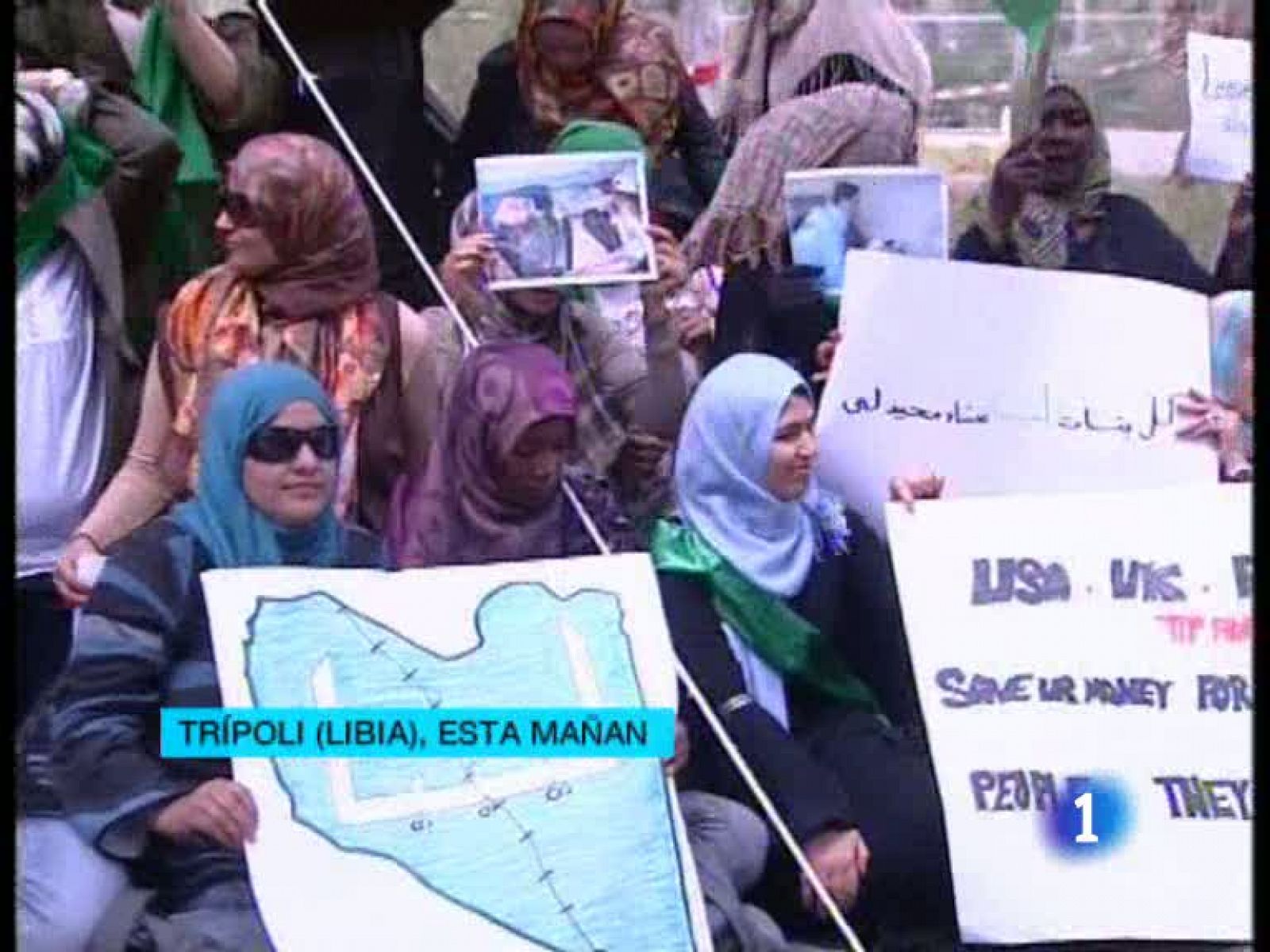 Telediario 1: Los rebeldes libios se quejan de que la OTAN no hace lo suficiente para ayudarles | RTVE Play
