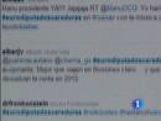 Telediario 1 - Escándalo en las redes sociales