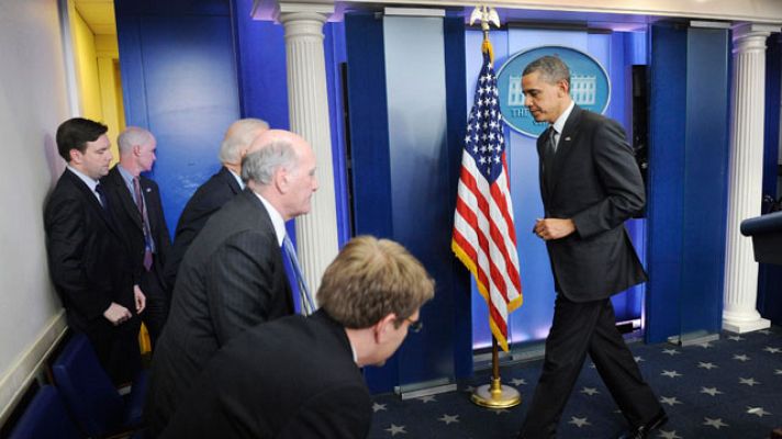 La 2 Noticias - Bloqueo de Presupuestos de EE.UU.