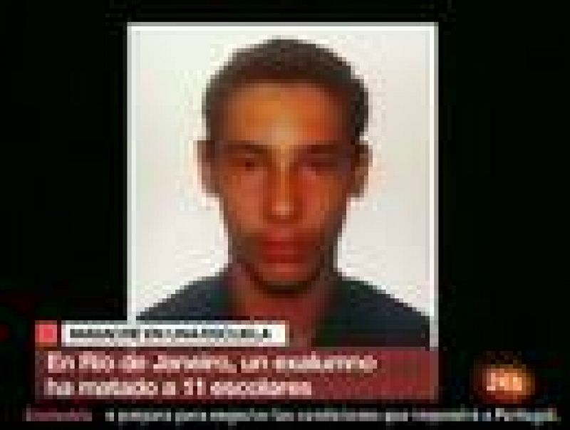 Un hombre regresa a su antigua escuela y mata a 11 niños en Río de Janeiro