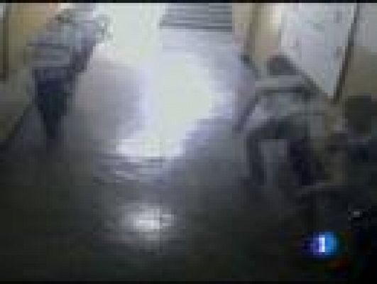 Telediario 1 - Cámaras de seguridad graban la masacre en un colegio en Río de Janeiro