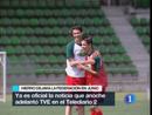 Telediario 1 - Hierro hace oficial su marcha