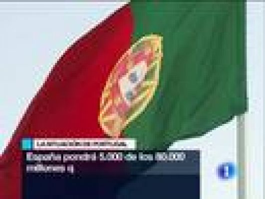 Telediario 1 - Telediario 2 en 4' - 08/04/11