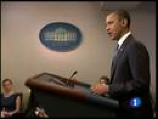 Telediario 1 - EE.UU. sin presupuestos generales