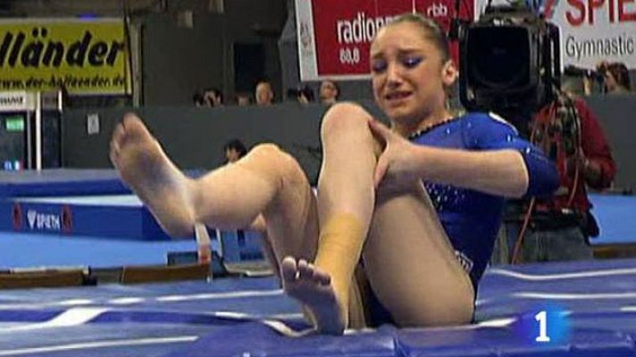 Telediario 1 - La gimnasia pierde a su reina