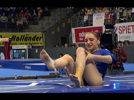 Telediario 1 - La gimnasia pierde a su reina