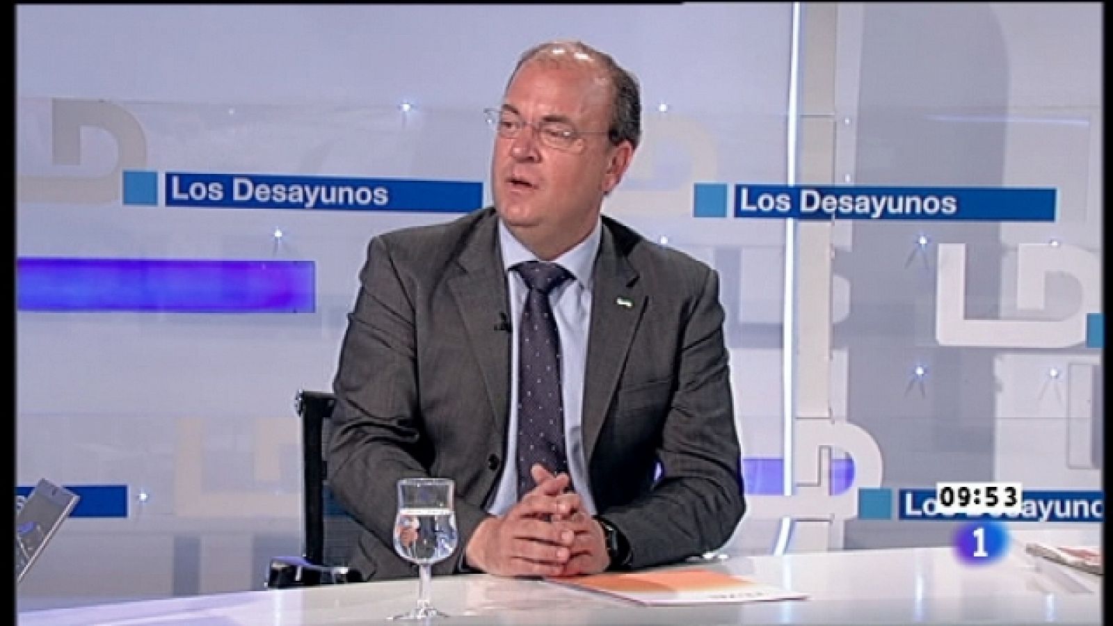 Los desayunos de TVE - José Antonio Monago y Josep Antoni Duran i Lleida